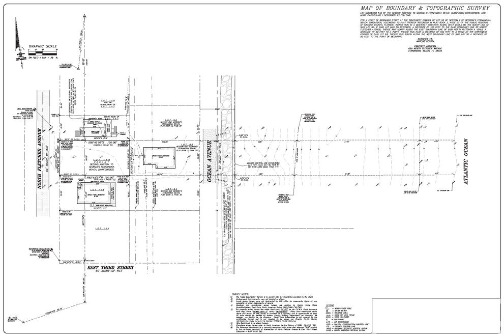 DEP Survey Fernandina Beach, FL